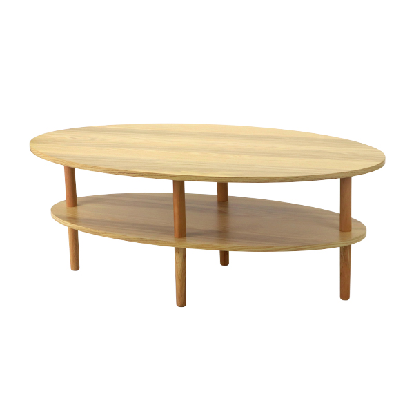 センターテーブル ローテーブル 棚付き 選べるカラー 幅約110cmx奥行約