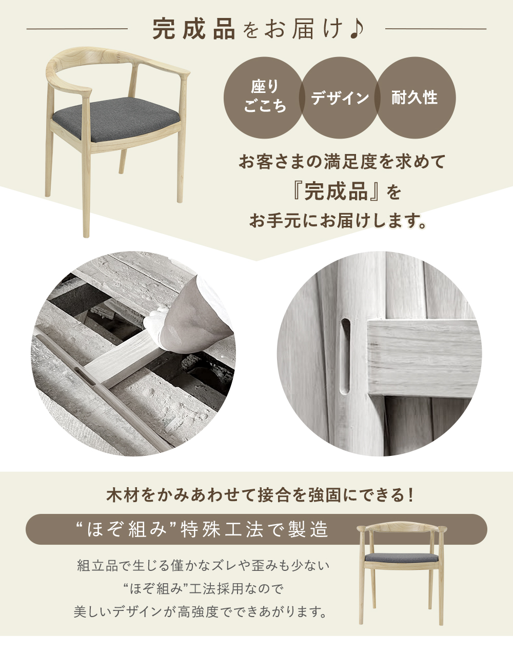 ダイニングチェア 天然木 アッシュ 2脚セット リプロダクト 北欧 家具