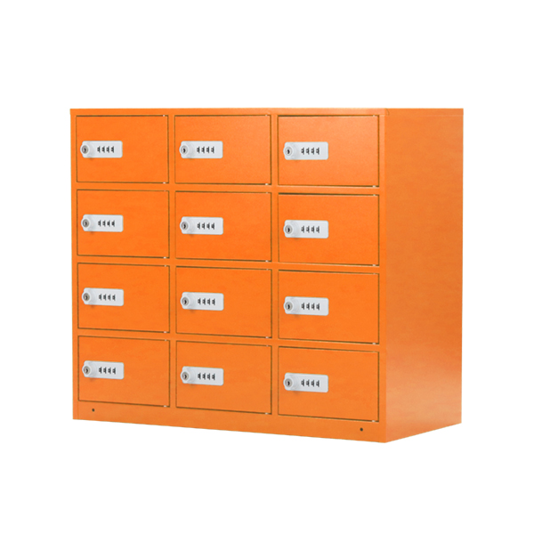 ロッカー 貴重品ロッカー おしゃれ 12人用 完成品 ダイヤル錠 選べる