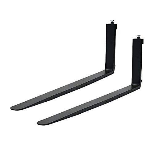 フォーク 爪 2本セット 4色から選べる 長さ約1820mm 幅約120mm 耐荷重