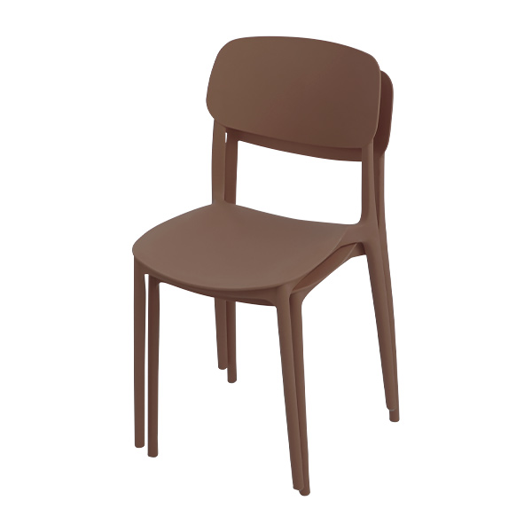 プラスチックチェア ダイニングチェア ガーデンチェアー 2脚セット UV