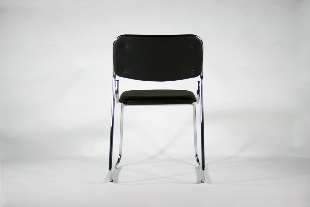 スタッキングチェア 6脚セット ミーティングチェアパイプ椅子 12 