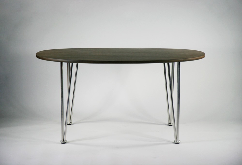 北欧 デザイナーズ スーパー楕円テーブル ウォールナット : BAUHAUS