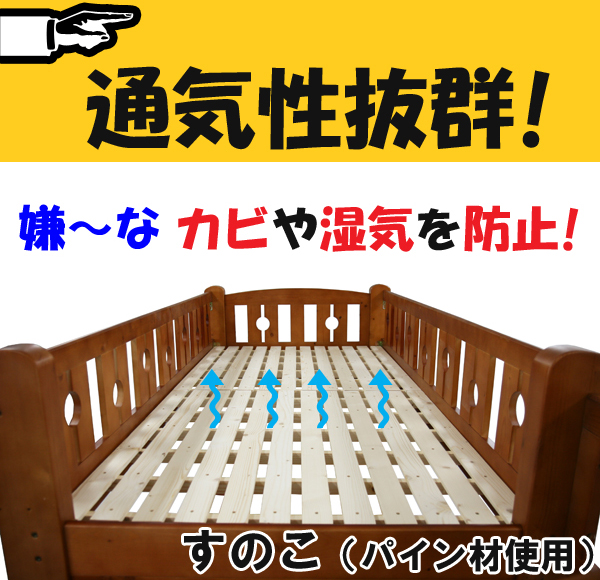 階段付きロフトベッド システムベッド ホルムアルデヒド未使用 階段 