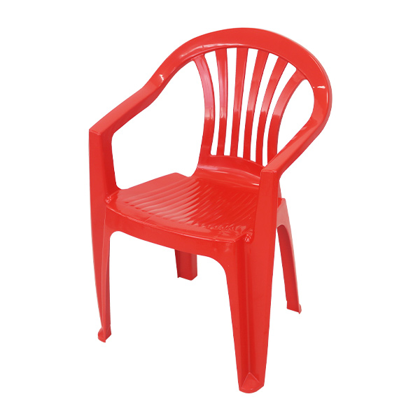 【ニチエス】GARDEN CHAIR ガーデンチェア レッド 1脚 ガーデンチェアー 1脚 UVカット 選べる7カラー ポリプロピレン製 PP
