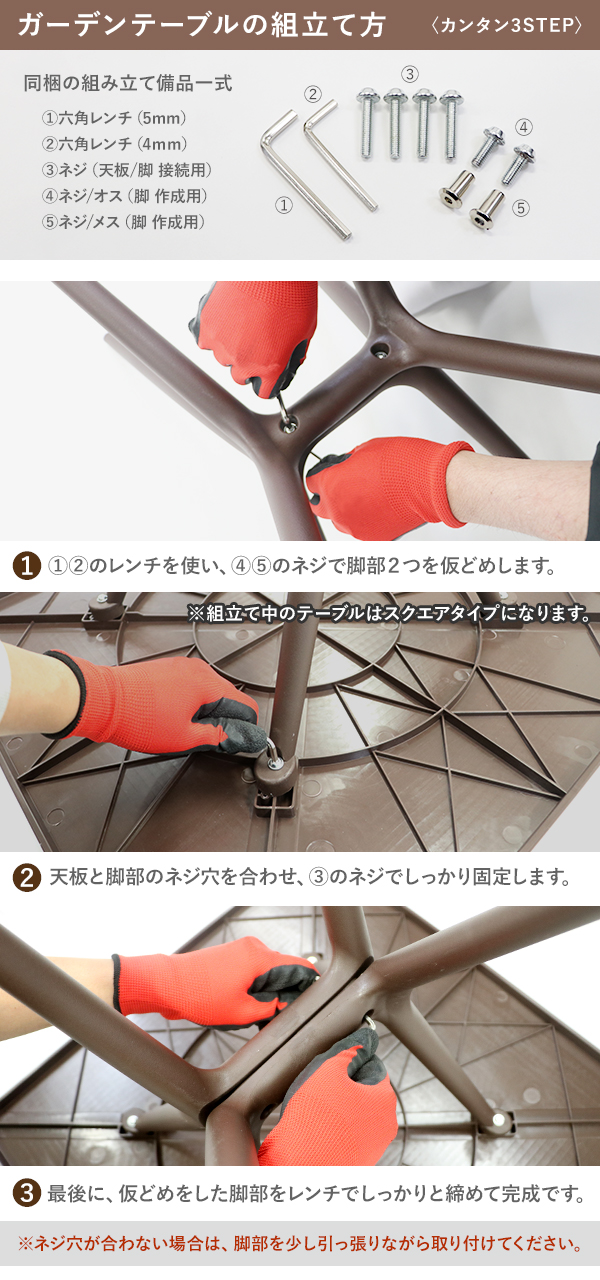 プラスチックチェア ガーデンチェア ガーデンテーブル 5点セット UV 
