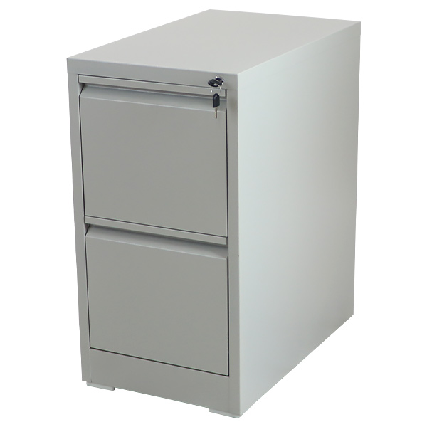 スチールキャビネット ファイリングキャビネット 2段 完成品 A4 選べる