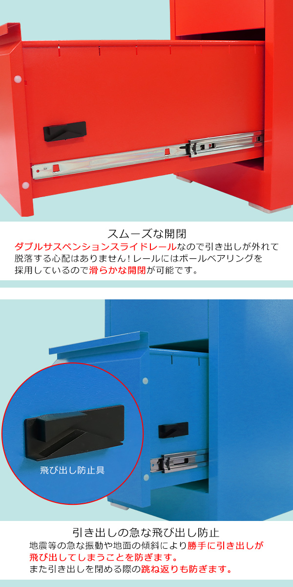 スチールキャビネット ファイリングキャビネット 3段 完成品 A4 選べる