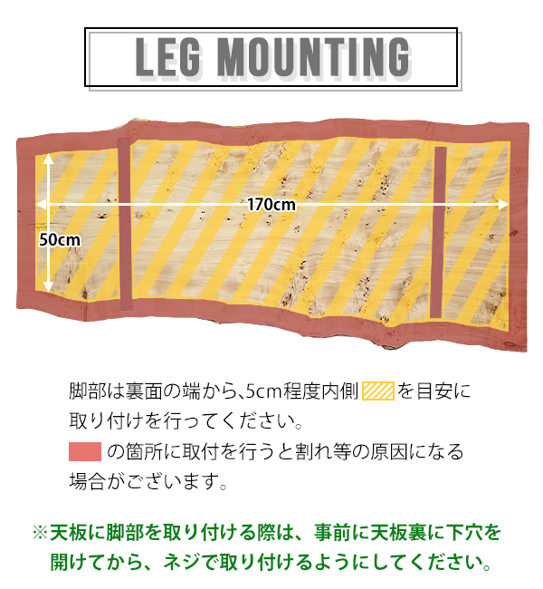 一点限り 天板 無垢一枚板 デスク テーブル 天板のみ ポプラ材 W1800