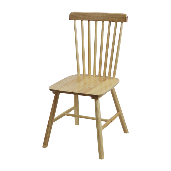 ダイニングチェア ウィンザーチェア アッシュウッド 1脚 耐荷重約150kg