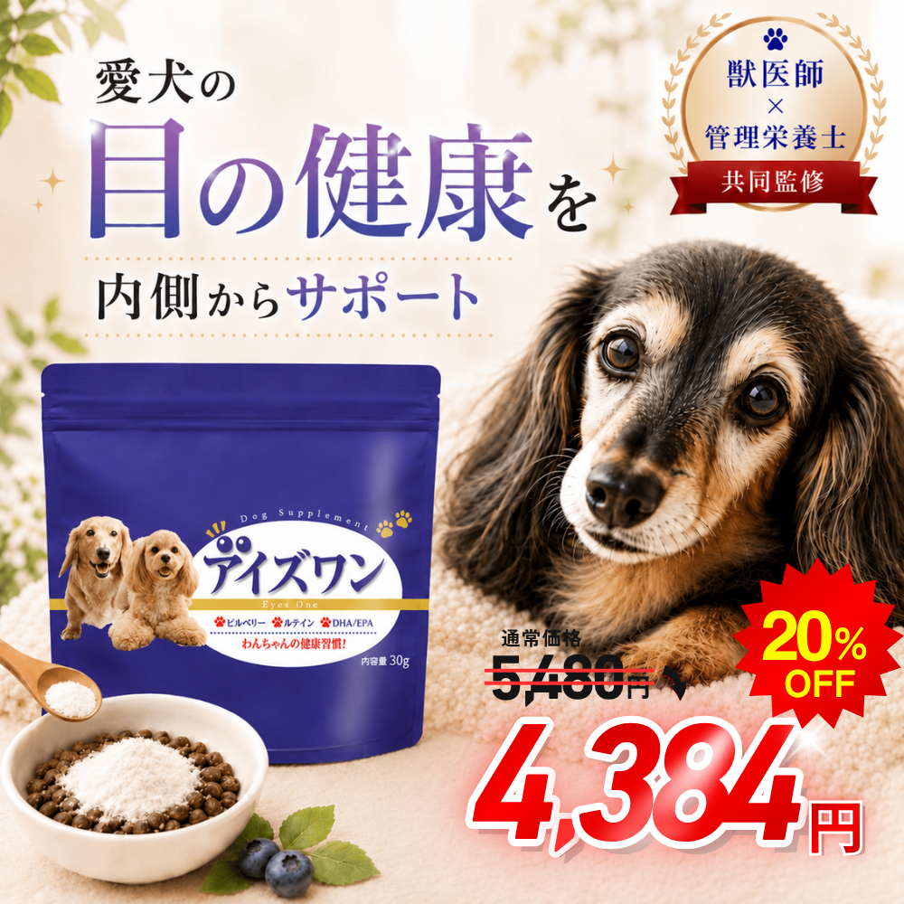犬 白内障 サプリ ルテイン 目 サプリメント アントシアニン