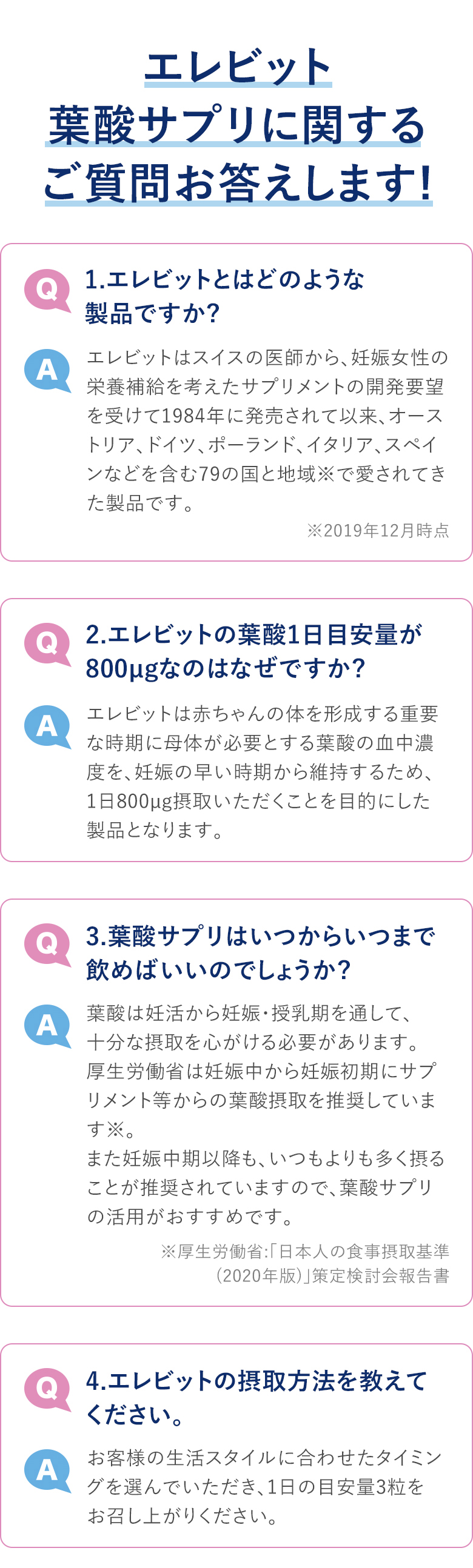 葉酸サプリ エレビット 3個270粒 90日分 妊婦 妊活 ビタミン ミネラル