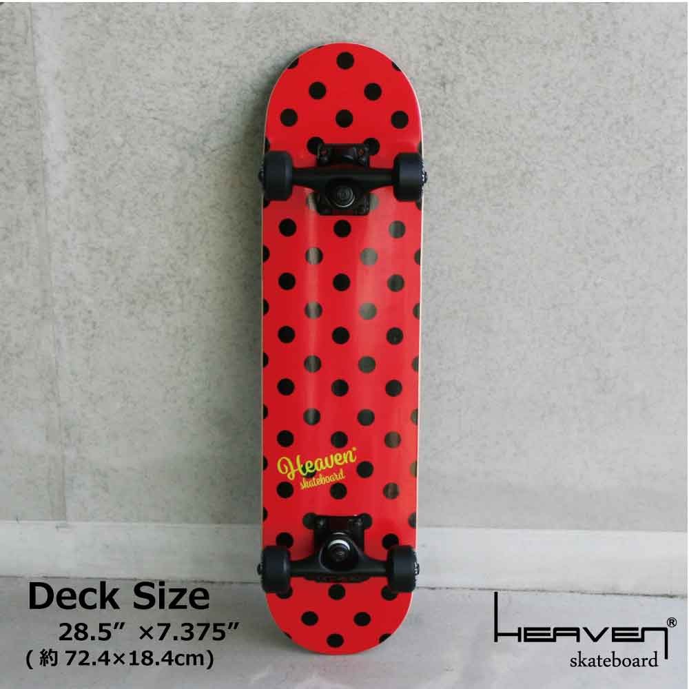 スケートボード 28.5×7.357インチ 72.4×18.7cm HEAVEN JUNIOR