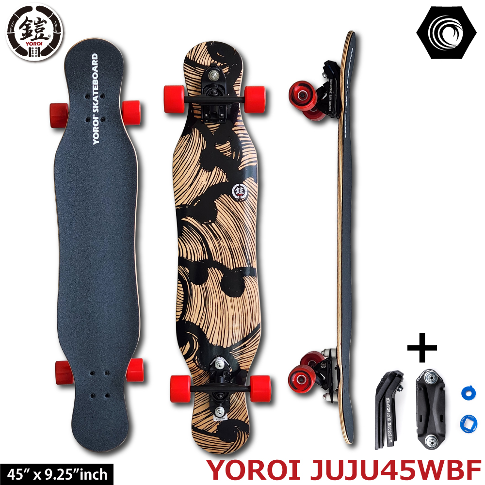 ロングスケートボード YOROI JUJU45WBF スノボサーフィンオフトレ 高品質ロングスケボー ロンスケ完成品ダンシング ウォーキング  ウォーターボーンセット : yr145wbf : BAYLEAF Yahoo!ショップ - 通販 - Yahoo!ショッピング