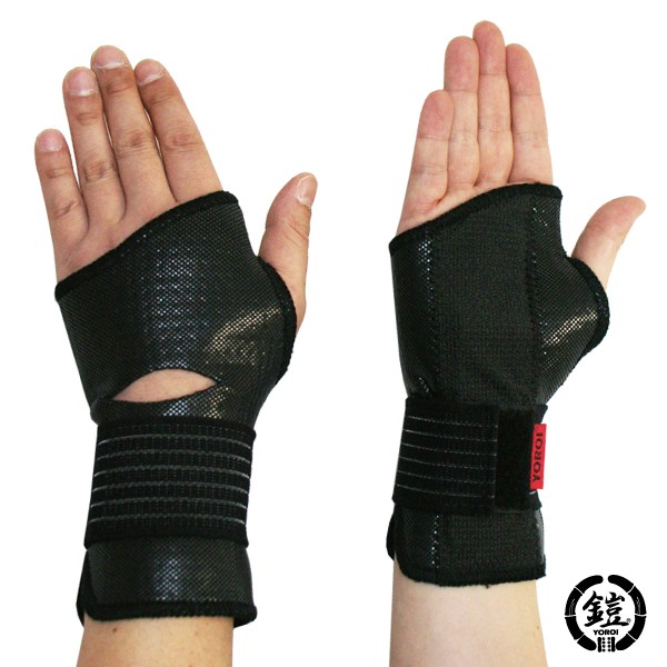 YOROI POWER WRIST GUARD AIRLY ヨロイ リストガード エアリー リストバー内蔵の手首のプロテクター 通気性抜群  オールシーズン対応プロテクター YR885 :yr885-airly:BAYLEAF Yahoo!ショップ - 通販 - Yahoo!ショッピング