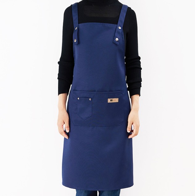 エプロン h型 黒 保育士 おしゃれ メンズ 撥水 ワンピース ドレス