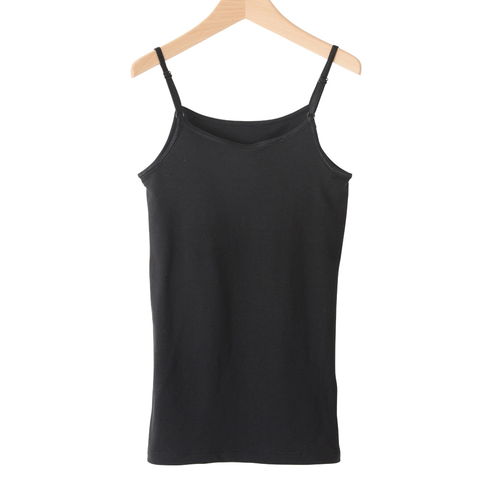 ソフトカップ付き キャミソール UVカット 制菌防臭 ドライ ストレッチ カップインタイプ キッズ ジュニア 子供 女の子 140 150 160 165 白/黒 32907 [CT-14] |  | 01