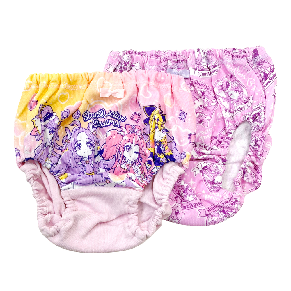 名探偵プリキュア ショーツ 2枚組 女の子 キッズ 女児 2Pパンツ ネームタグ付き 下着 肌着 子供 オールスターズ 100 110 120 130 36324 36325 36326 [BB-05] |  | 02