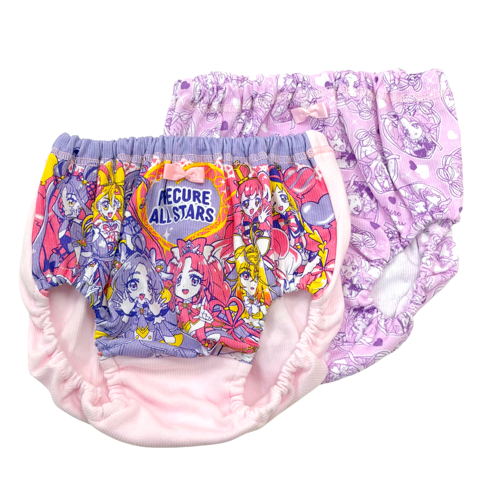 名探偵プリキュア ショーツ 2枚組 女の子 キッズ 女児 2Pパンツ ネームタグ付き 下着 肌着 子供 オールスターズ 100 110 120 130 36324 36325 36326 [BB-05] |  | 03