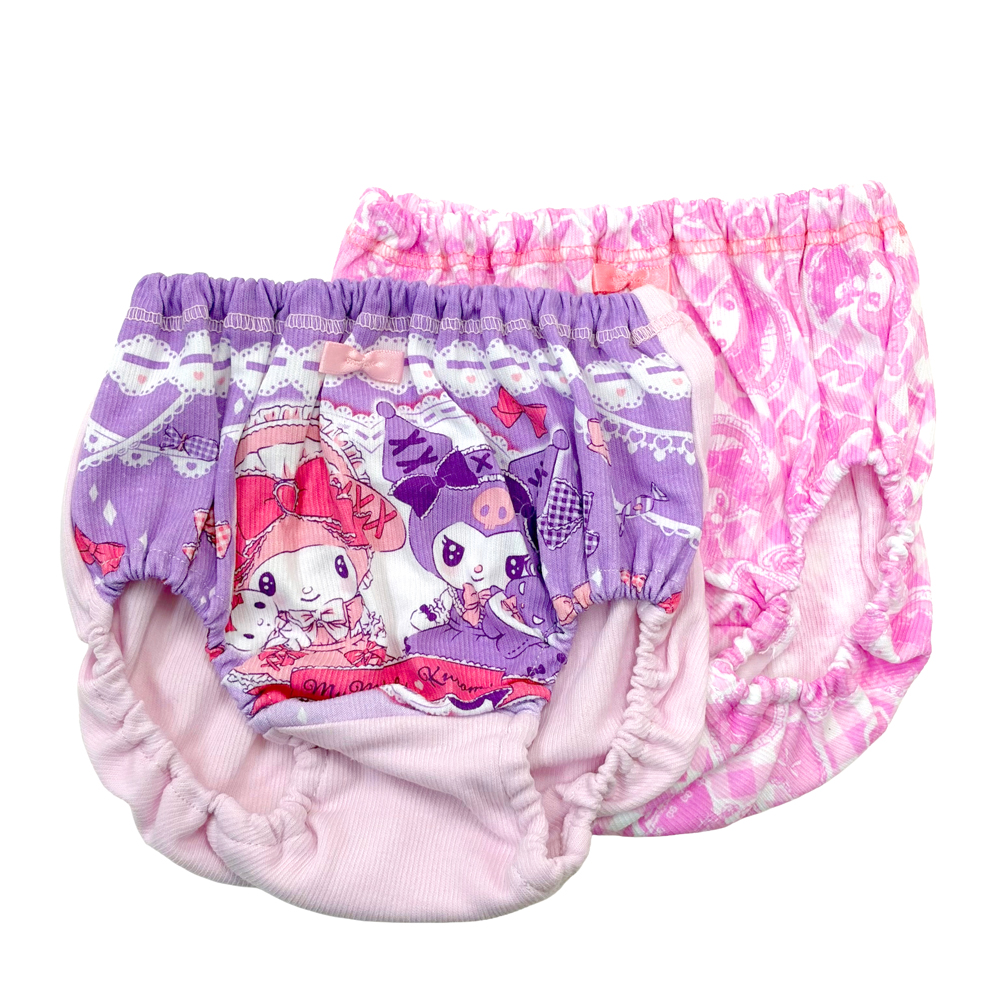 マイメロ ショーツ 2枚組 クロミ 女の子 キッズ 女児 2枚セット 2Pパンツ ネームタグ付き 下着 サンリオ キャラクター 100 110 120 130 36328 [CT-08] |  | 01