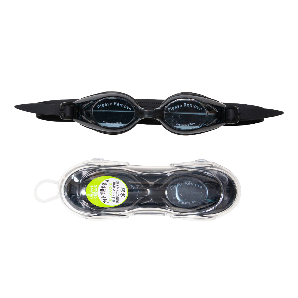 ゴーグル 子供 水泳 UVカット くもり止め加工 キッズ スイムゴーグル 小学生 中学生 男子 女子 男の子 女の子 黒/青/ピンク/水色 856500 [CT-02] |  | 01