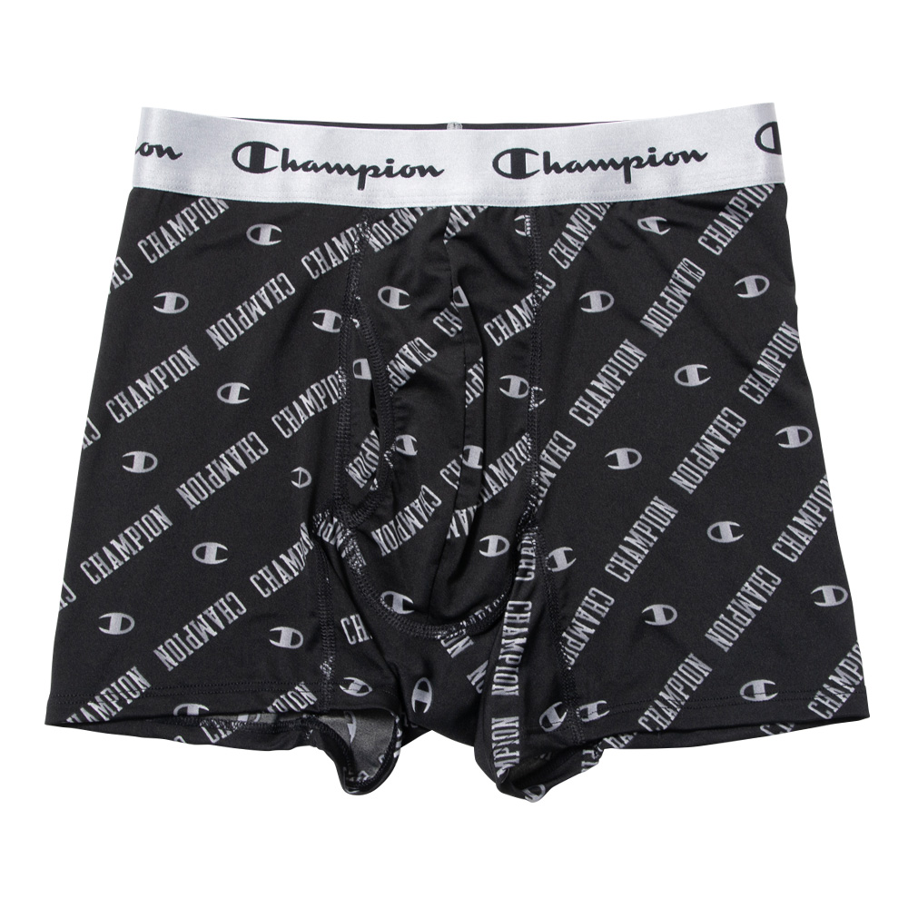 Champion チャンピオン 抗菌防臭 吸汗速乾 ドライ ボクサーパンツ 前開き 下着 ストレッチ メンズ 男 M L LL 迷彩/ヒョウ柄/赤/グレー/紺/黒 eb201 [CT-03] | Champion | 02