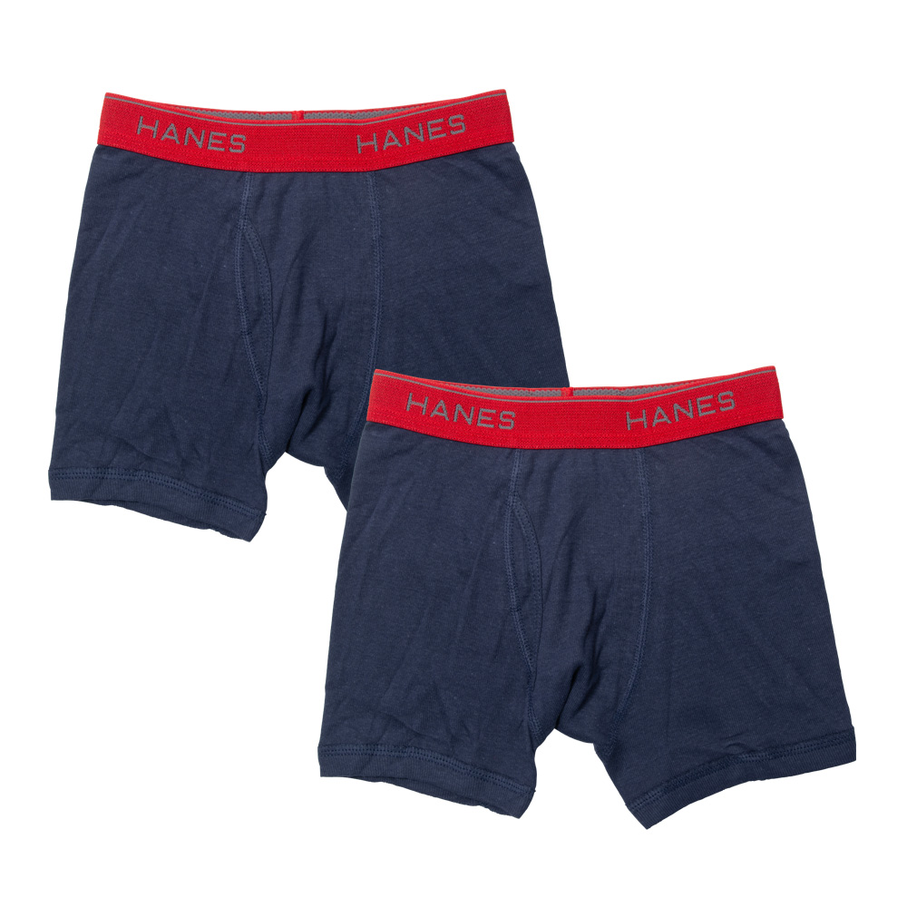 ボクサーパンツ キッズ ジュニア Hanes ヘインズ 抗菌防臭 2枚組