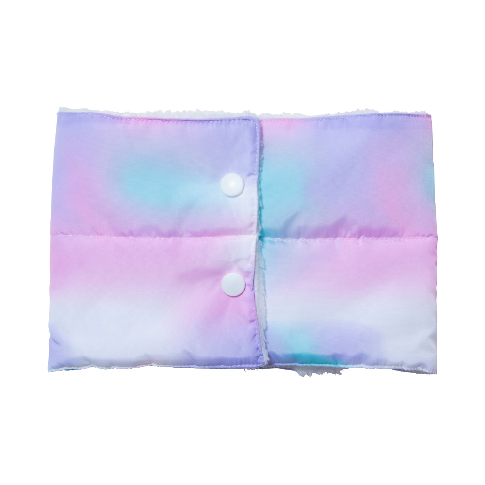 ボタン開閉 ボア フリース ネックウォーマー 女の子 キッズ 子供 子ども 女児 女子 ガールズ 可愛い かわいい ユニコーン ピンク/サックス mw226029 [CT-16] |  | 01