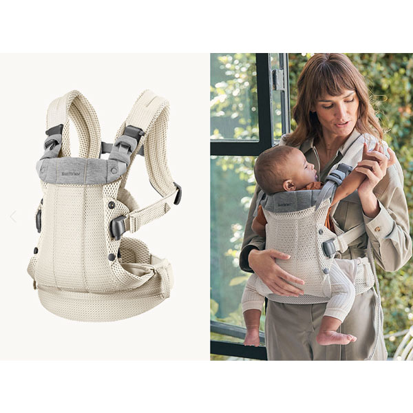 抱っこ紐 新生児 夏 抱っこひも コンパクト ベビービョルン ハーモニー BABYBJORN HARMONY 送料無料 スタイ付2点セット