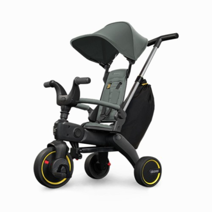美品 doona リキトライク(折りたたみ式) グレー 三輪車 三輪車 1歳 2歳 3歳 折りたたみ おしゃれ ドゥーナ リキトライク