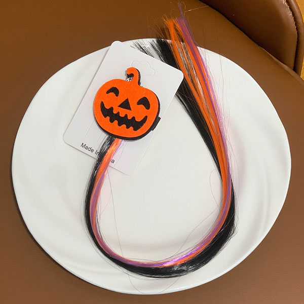 ハロウィン ヘアアクセ マルチカラーエクステ ピン付き コスプレ グッズ モチーフ 小物 小道具 キャラクター acc 005 |  | 04