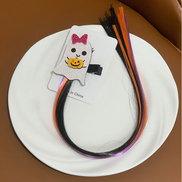 ハロウィン ヘアアクセ マルチカラーエクステ ピン付き コスプレ グッズ モチーフ 小物 小道具 キャラクター acc 005 |  | 03