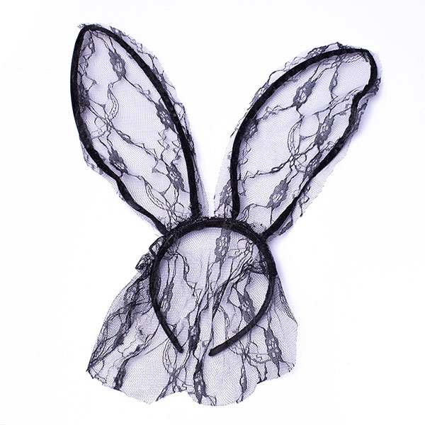 うさ耳 バニーガール カチューシャ ヘアバンド ウサ耳 ネコ耳 アニマル レース チュール 頭飾り ヘッドアクセサリー 仮装 変装 コスプレ パーティー ACC 305 |  | 02