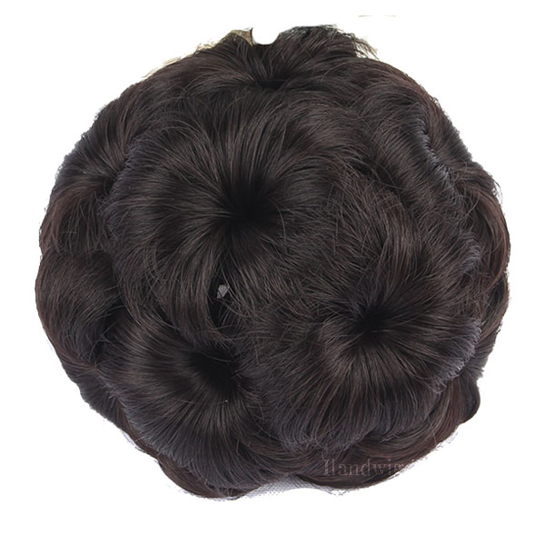 クリップ式 ふんわり お団子 ポイントウィッグ カール おだんご エクステ 部分ウィッグ 耐熱 付け毛 つけ毛 アップヘア ウイッグ かつら カツラ WIG BUN 004 |  | 02