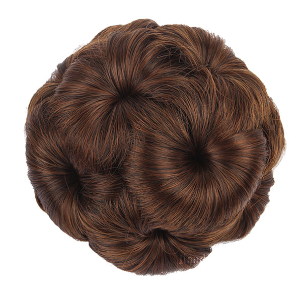 クリップ式 ふんわり お団子 ポイントウィッグ カール おだんご エクステ 部分ウィッグ 耐熱 付け毛 つけ毛 アップヘア ウイッグ かつら カツラ WIG BUN 004 |  | 04