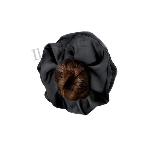 シュシュ付き お団子ウィッグ クリップ ポイントウィッグ つけ毛 お団子ヘア 部分ウィッグ アップスタイル 付け毛 ヘアアクセ WIG BUN 008 |  | 03