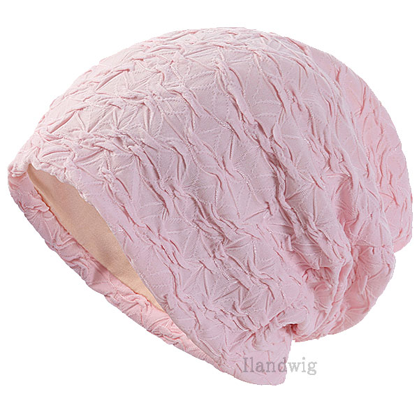 レディースキャップ 帽子 薄手 大きいサイズ 綿ポリ しわ加工 医療用帽子 婦人帽 ルームキャップ ヘアキャップ ケア帽子 CAP 1017 |  | 06