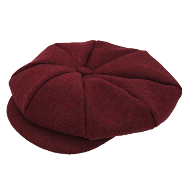 キッズ キャスケット 帽子 フェルト帽 無地 子供用 キャスケット帽 厚手 ハンチング キャップ 秋 冬 CAP 1322 |  | 03