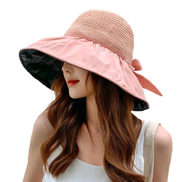 サンバイザーハット バイザー つば広 ハット レディース 遮光 UVカット 紫外線対策 春 夏 折り畳み アウトドア ガーデニング CAP 2705 |  | 05