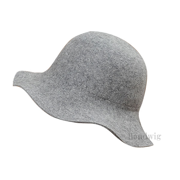 クロッシェハット ウール 帽子 フェルトハット ガルボハット ボーラーハット 無地 フェルト 女優帽 メンズ レディース HAT 3161 |  | 05