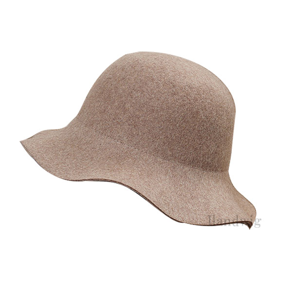 クロッシェハット ウール 帽子 フェルトハット ガルボハット ボーラーハット 無地 フェルト 女優帽 メンズ レディース HAT 3161 |  | 09