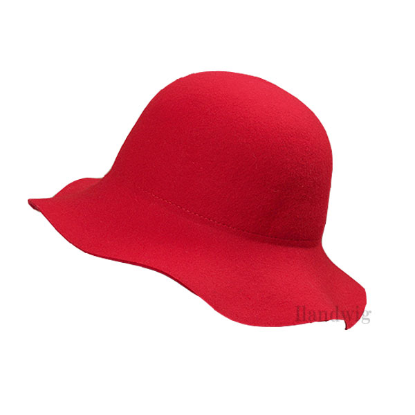 クロッシェハット ウール 帽子 フェルトハット ガルボハット ボーラーハット 無地 フェルト 女優帽 メンズ レディース HAT 3161 |  | 07