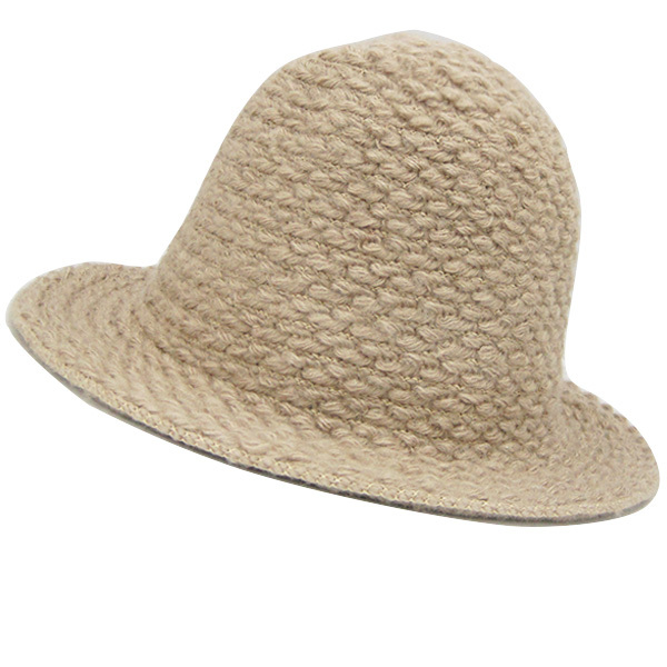 ニットクロッシュハット 帽子 折りたたみ ハット ニット帽 ニットキャップ クロッシェハット ケーブルニット つば広 レディース(女性用) 婦人帽 秋 冬 CAP 319 |  | 02