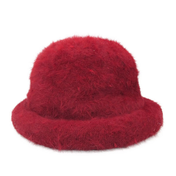 帽子　ファーハット　ボーラーハット　ふわふわ　もこもこ　フェイクファー　防寒　冬　高級感　毛皮　cap 3305 |  | 05