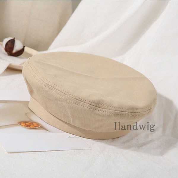 ベレー帽 帽子 レディースハット 無地 コットン パステルカラー ベレー キャップ レディース帽子 婦人帽 春 夏 秋 冬 CAP 3408 |  | 03