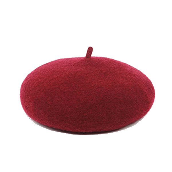 子ども用 ベレー帽 フェルト風 帽子 キッズハット S M レディースハット 無地 フェルトハット ベレー キャップ レディース帽子 婦人帽 秋 冬 HAT 340 |  | 08