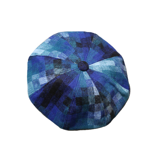 ベレー帽 マルチカラー グラデーション 帽子 レディースハット 大きいサイズ ベレー キャップ レディース帽子 婦人帽 秋 冬 HAT 3412 |  | 02