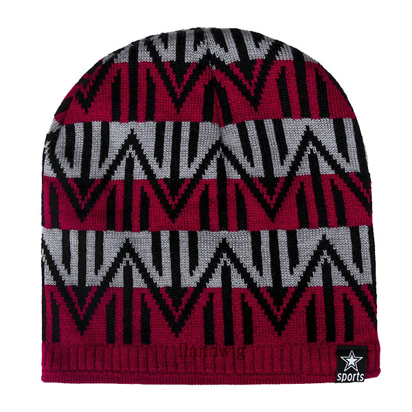 ニット帽 メンズ ボア付き 模様入り ニットキャップ 帽子 ニットキャップ ワッチキャップ ビーニー 秋 冬 KNIT CAP 4011 |  | 03