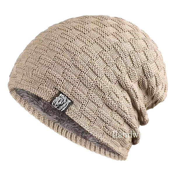 厚手 ニット帽 メンズ レディース 帽子 ニットキャップ ボア付き 暖かい ニット ワッチキャップ ビーニー 菱織柄 むぎほ模様 星 秋 冬 KNIT CAP 4996 |  | 35