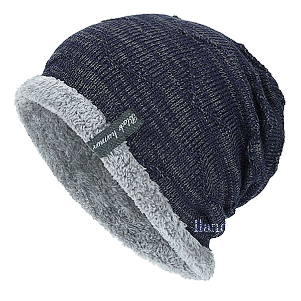 ニット帽 ボア付き 折り返し 厚手 ニットキャップ 帽子 ワッチキャップ ビーニー メンズ(男性用) レディース(女性用) 秋 冬 KNIT CAP 4026 |  | 03